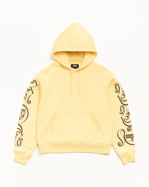 Stussy Motif Print Hoodie - Image 3