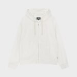 Double Layer Waffle Zip Hoodie