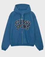 Stussy Sport Zip Up Hoodie - Image 5