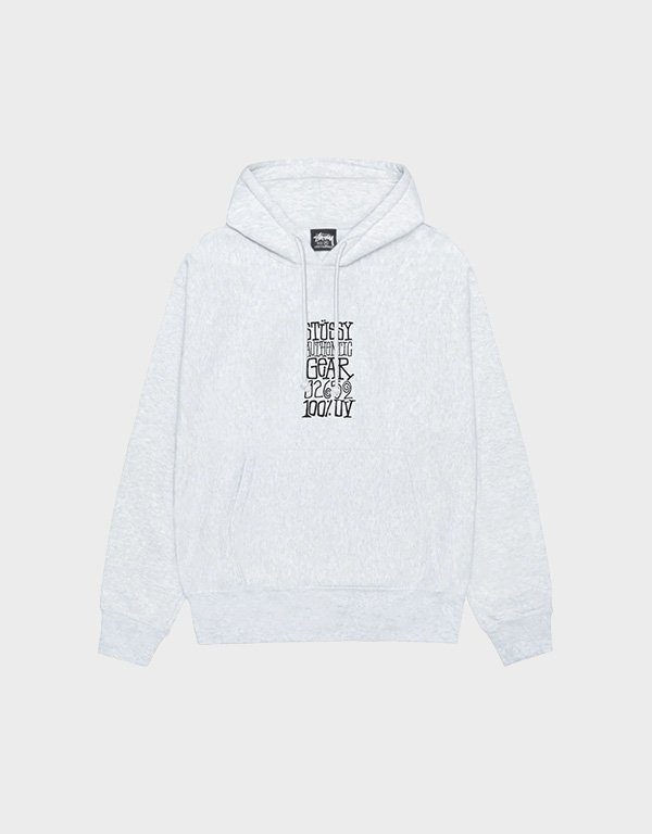 stussy-authentic-gear-ash-heather-hoodie.jpg Stussy Authentic Gear Ash Heather Hoodie - Image 1