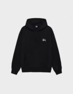 Stussy Black Basic Hoodie - Image 2