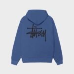 Stussy Blue Basic Hoodie