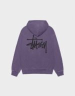 Stussy Basic Grape Pigment Hoodie