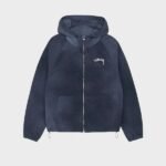 Stussy Beach Shell Wave Dye Hoodie