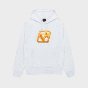 Stussy Ash Heather Blaze Hoodie