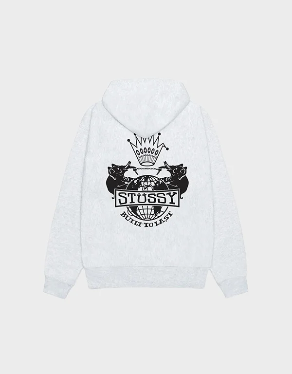 stussy-built-to-last-ash-heather-hoodie.webp Stussy Built To Last Ash Heather Hoodie - Image 1