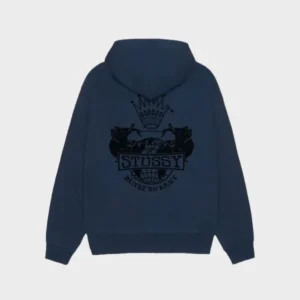Stussy Built To Last Navy Hoodie