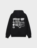 Stussy DNA Zipper Fleece Hoodie - Image 2