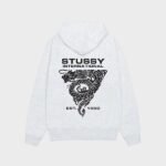 Stussy Dragon Ash Heather Hoodie
