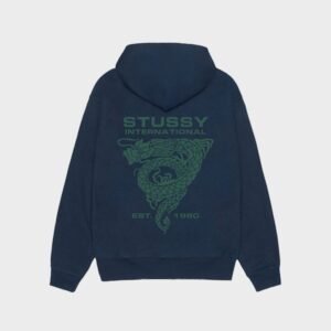 Stussy Dragon Navy Hoodie
