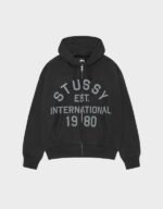 Stussy Established Zip Black Hoodie