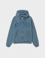 Stussy Faded Graphic Washed Navy Hoodie