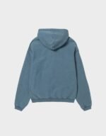 Stussy Faded Graphic Washed Navy Hoodie - Image 2