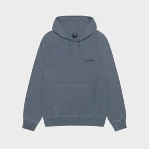 Stussy Navy Jumbo Pigment Hoodie