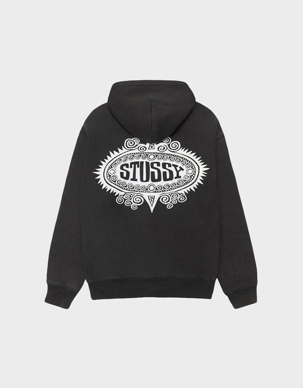 stussy-mantra-zip-hoodie.jpg Stussy Mantra Zip Hoodie - Image 1