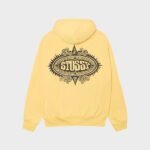Stussy Mantra Zip Yellow Hoodie