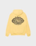 Stussy Mantra Zip Yellow Hoodie
