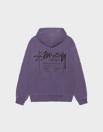 Stussy Modern Age Grape Pigment Dyed Hoodie