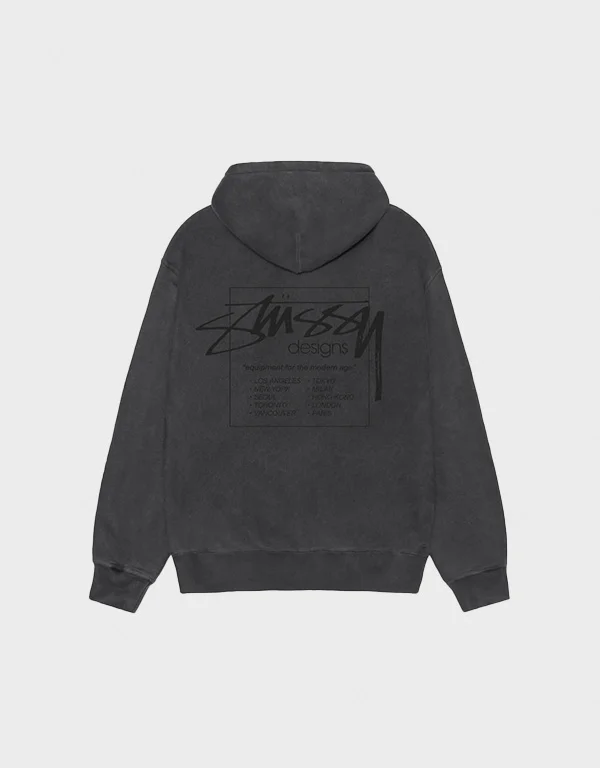 stussy-modern-age-pigment-dyed-hoodie.webp Stussy Modern Age Pigment Dyed Hoodie - Image 1
