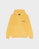 Stussy Modern Age Yellow Pigment Dyed Hoodie - Image 2