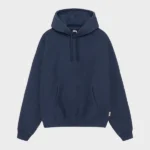 Stussy Navy Relaxed Hoodie
