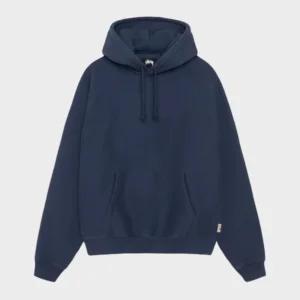 Stussy Navy Relaxed Hoodie