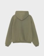 Stussy Olive Relaxed Hoodie - Image 2