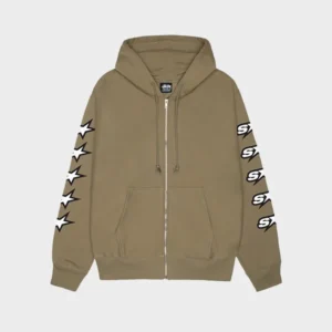 Stussy Speedway Zip Army Hoodie