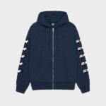 Stussy Speedway Zip Navy Hoodie