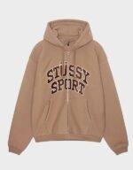 Stussy Sport Zip Up Hoodie - Image 3