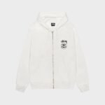 Stussy Stock Link Pigment Dyed Natural Hoodie