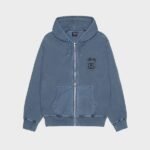 Stussy Stock Link Pigment Dyed Navy Hoodie
