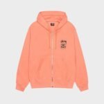 Stussy Stock Link Pigment Dyed Sherbert Hoodie