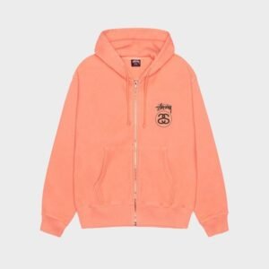 Stussy Stock Link Pigment Dyed Sherbert Hoodie