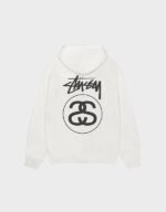Stussy Stock Link Pigment Dyed Natural Hoodie - Image 2