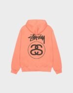 Stussy Stock Link Pigment Dyed Sherbert Hoodie - Image 2