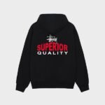 Stussy Superior Quality Black Hoodie