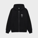 Stussy Swim Out Zip Black Hoodie