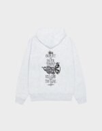 Stussy Swim Out Zip Ash Heather Hoodie - Image 2