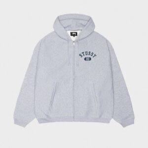 Stussy Varsity Grey Heather Hoodie