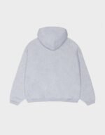 Stussy Varsity Grey Heather Hoodie - Image 2