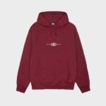 Stussy Worldwide Dot Wine Hoodie