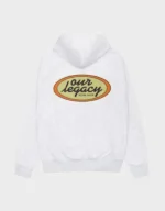 Stussy x Our Legacy Oval Ash Heather Hoodie