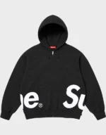 Supreme Big Logo Zip Up Hoodie