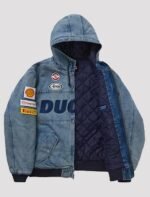Supreme Ducati Hooded Work Denim Jacket - Image 2