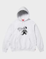 Supreme Homerun Ash Grey Hoodie