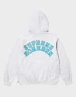Supreme Homerun Ash Grey Hoodie - Image 2