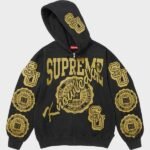 Supreme Knowledge Reigns Black Hoodie | The Hoodie Maker UK