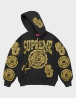 Supreme Knowledge Reigns Black Hoodie | The Hoodie Maker UK