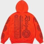 Supreme Knowledge Reigns Orange Hoodie | The Hoodie Maker UK